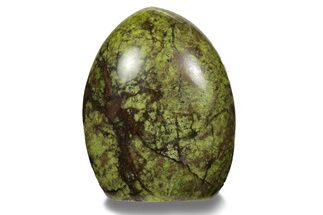 Polished, Free-Standing Green Pistachio Opal - Madagascar #247452