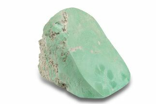 Polished Pastel Green Variscite Section - Amatrice Hill, Utah #248360