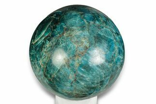 Bright Blue Apatite Sphere - Madagascar #249142