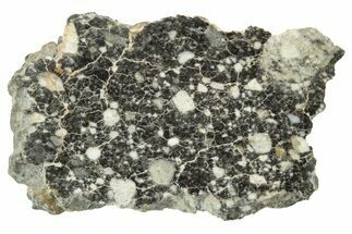Polished Lunar Meteorite Slice ( grams) - Algeria #249938