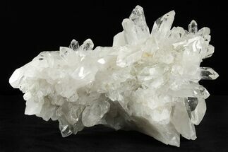 Clear Quartz Crystal Cluster - Brazil #250437
