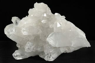 Clear Quartz Crystal Cluster - Brazil #250409