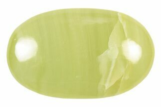 Polished, Green (Jade) Onyx Palm Stone - Afghanistan #250632