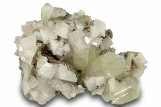 Twinned Calcite Crystals with Dolomite - New York #251206