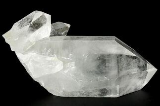 Clear Quartz Crystal Cluster - Brazil #253293