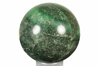Polished Fuchsite Sphere - Madagascar #251170