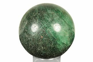 Polished Fuchsite Sphere - Madagascar #251182
