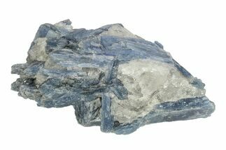 Vibrant Blue Kyanite Crystals In Quartz - Brazil #255032