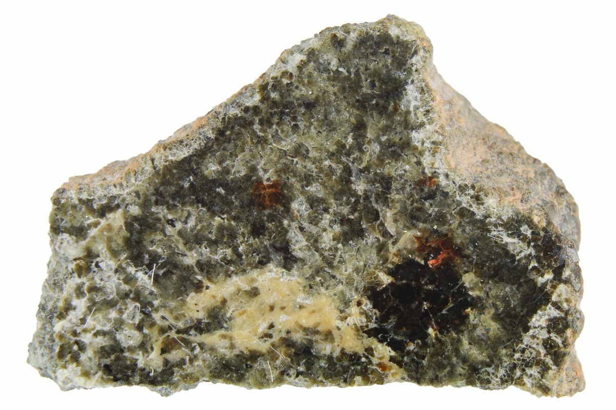 .5" Polished Martian Meteorite Slice (0.53 grams) Africa (256133