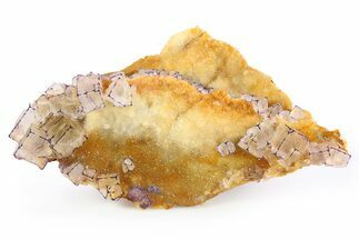 Purple Edge Fluorite - Qinglong Mine, China #258107