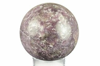 Sparkling Purple Lepidolite Sphere - Madagascar #258159