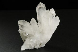 Clear Quartz Crystal Cluster - Brazil #258917