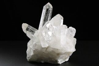 Clear Quartz Crystal Cluster - Brazil #258929
