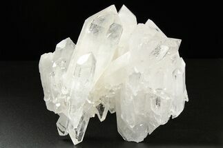 Clear Quartz Crystal Cluster - Brazil #258933