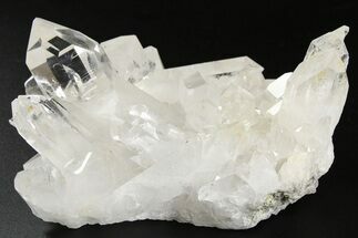 Clear Quartz Crystal Cluster - Brazil #259244