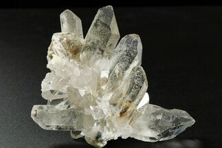 Clear Quartz Crystal Cluster - Brazil #259248