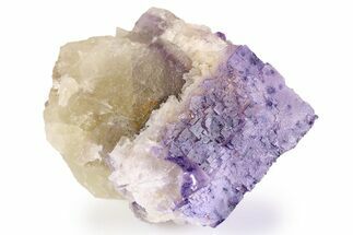 Purple Cubic Fluorite Crystal Cluster - Cave-In-Rock #260207