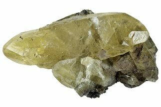 Yellow Calcite Crystal Cluster - Missouri #260503