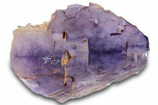 Purple Cubic Fluorite Crystal - Morocco #261706