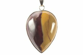 Mookaite Jasper Pendant (Necklace) - Sterling Silver #262146