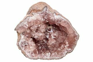 Sparkly Pink Amethyst Geode - Argentina #263070