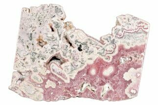 Polished Banded Rhodochrosite Slab - Argentina #264688