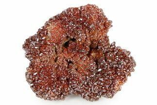 Glittering, Ruby Red Vanadinite Crystals - Morocco #255562
