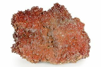 Glittering, Ruby Red Vanadinite Crystals - Morocco #255564