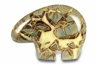 Calcite-Filled Polished Septarian Bear - Utah #264583