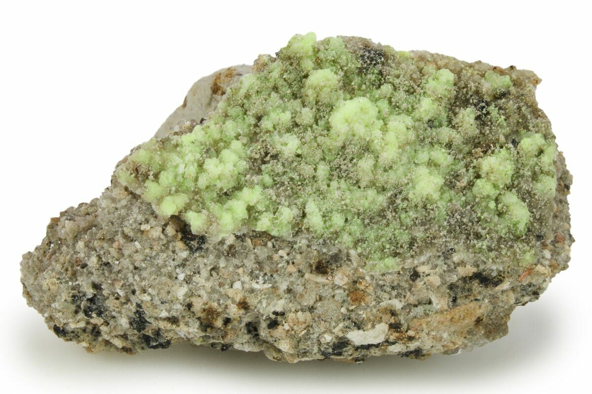 1.3" Extremely Fluorescent Andersonite Aggregation Uranium Based