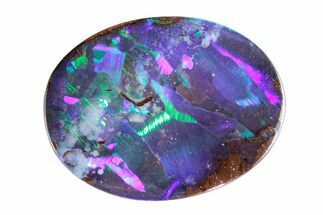 Brilliant Boulder Opal Cabochon - Queensland, Australia #269090