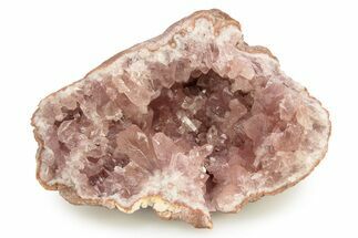 Sparkly Pink Amethyst Geode Section - Argentina #271326