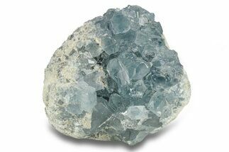 Crystal Filled Celestine (Celestite) Geode - Madagascar #271573