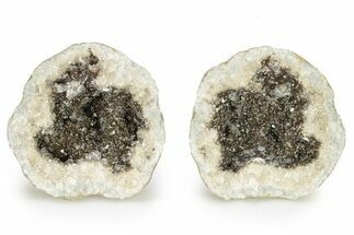 Keokuk Geode with Calcite Crystals - Missouri #274308