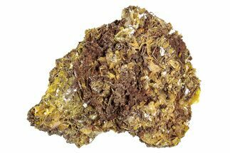 Yellow Wulfenite Crystals - Lucin, Utah #274917