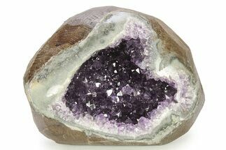 Dark Purple Amethyst Geode - Uruguay #275656