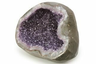 Sparkly, Purple Amethyst Geode - Uruguay #275675