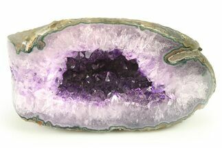 Sparkly, Purple Amethyst Geode - Uruguay #275969