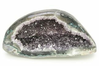 Sparkly, Purple Amethyst Geode - Uruguay #275981