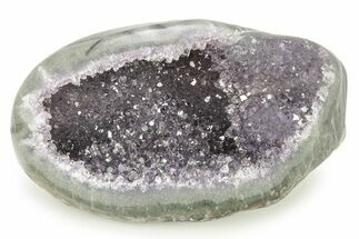 Sparkly, Purple Amethyst Geode - Uruguay #275983