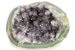 Sparkly, Purple Amethyst Geode - Uruguay #275999