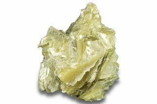 Lustrous Muscovite Crystal Cluster - Minas Gerais, Brazil #277503