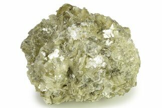 Lustrous Muscovite Crystal Cluster - Minas Gerais, Brazil #277518