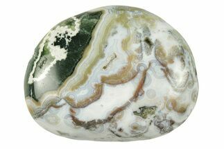 Polished Ocean Jasper Stone - New Deposit #277033