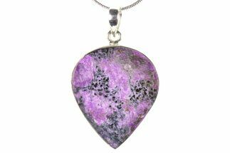 Polished Sugilite Pendant (Necklace) - Sterling Silver #278544