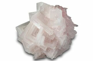 Pink Halite Crystal Cluster - Trona, California #279806