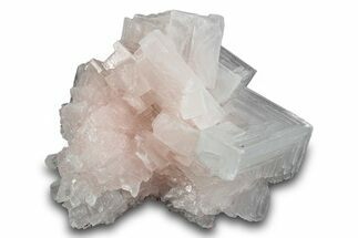 Pink Halite Crystal Cluster - Trona, California #279815
