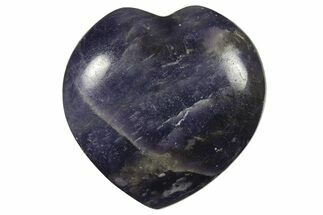 Sparkly Purple Lepidolite Heart - Madagascar #280415