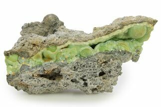 Sparkly Botryoidal Green Wavellite Formation - Arkansas #280725
