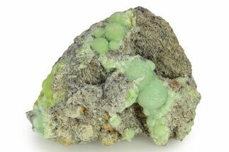 Sparkly Botryoidal Green Wavellite Formation - Arkansas #280733